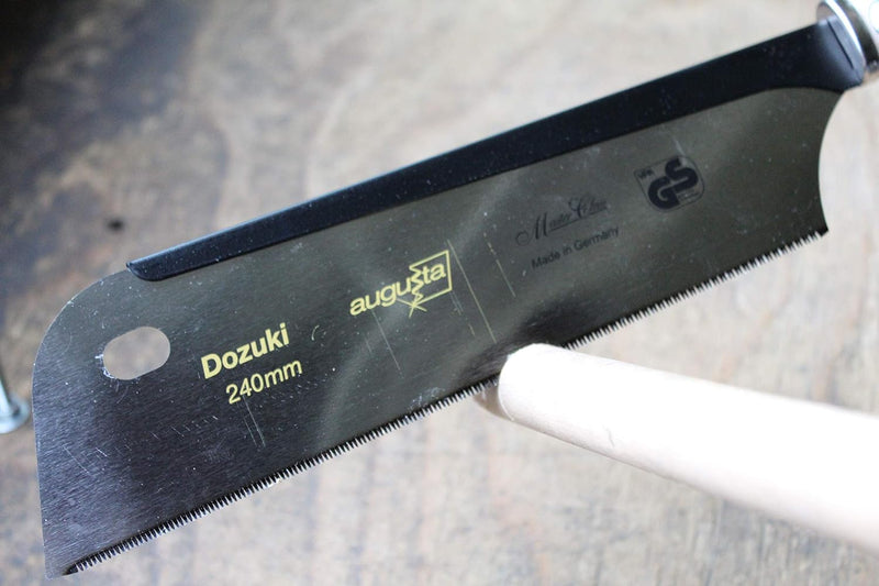 Augusta Japansäge Ryoba 250 mm traditionelle Form für tiefe bündige Schnitte fein und grob, 44021