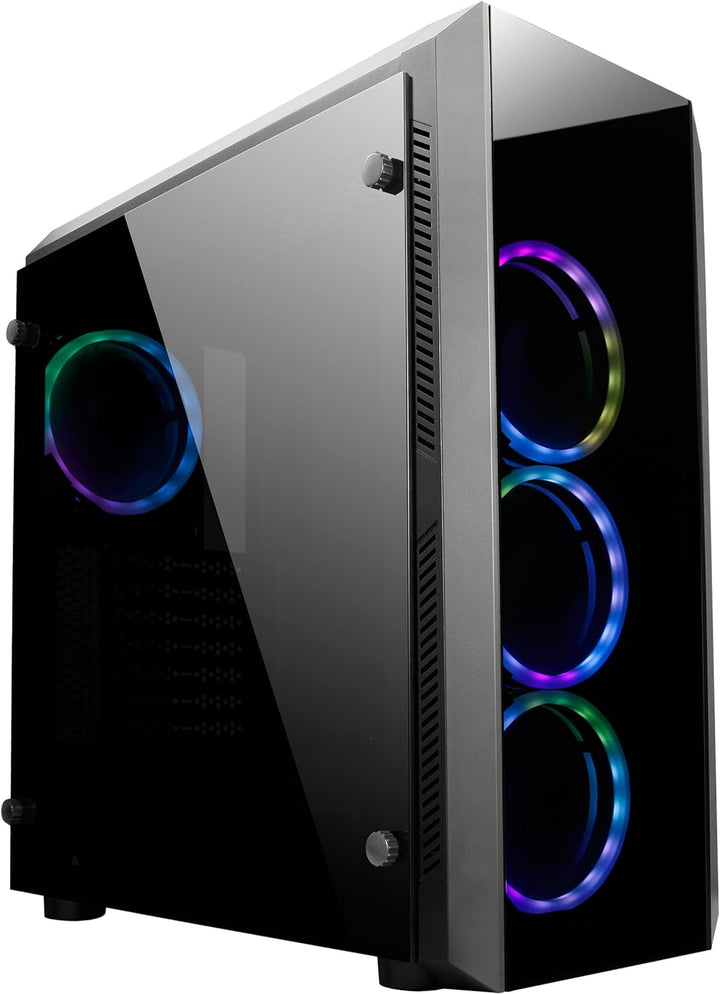 Chieftec GL-02B-OP Scorpion II Tower-Gehäuse, Temperglas