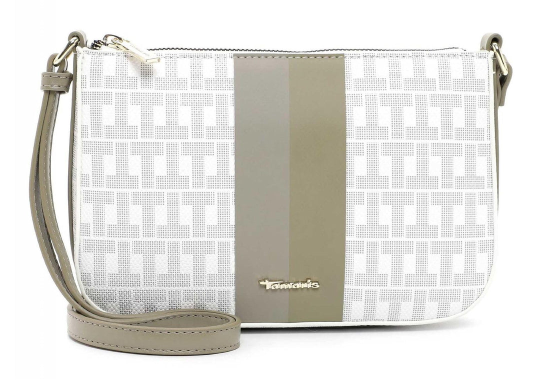 Tamaris Umhängetasche Liz 32320 Damen Handtaschen Print Einheitsgrösse Khaki 910, Einheitsgrösse Kha