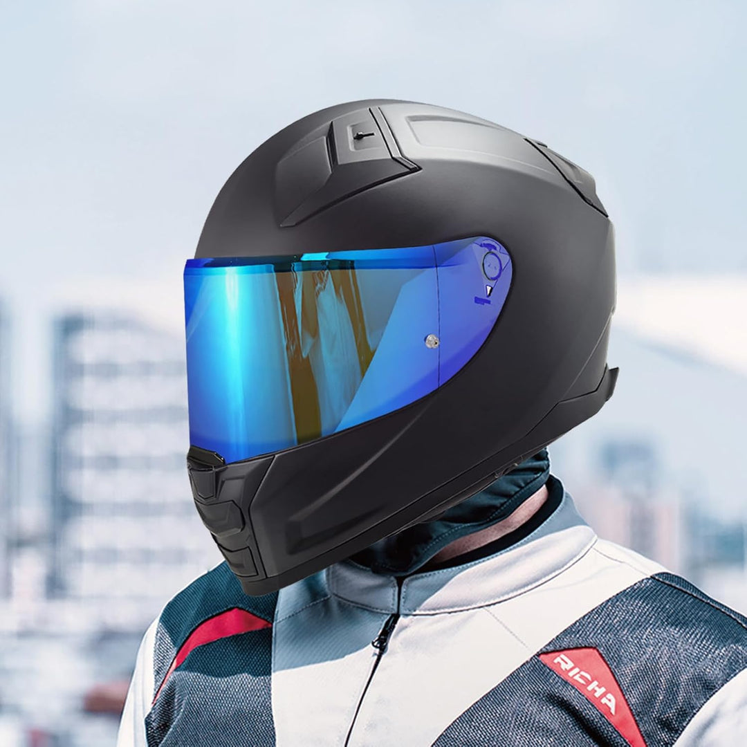 Helmvisier für FF811/VECTOR II/Citation II,Motorradhelm Visier,Motorrad Vollgesichtshelm Windschutzs