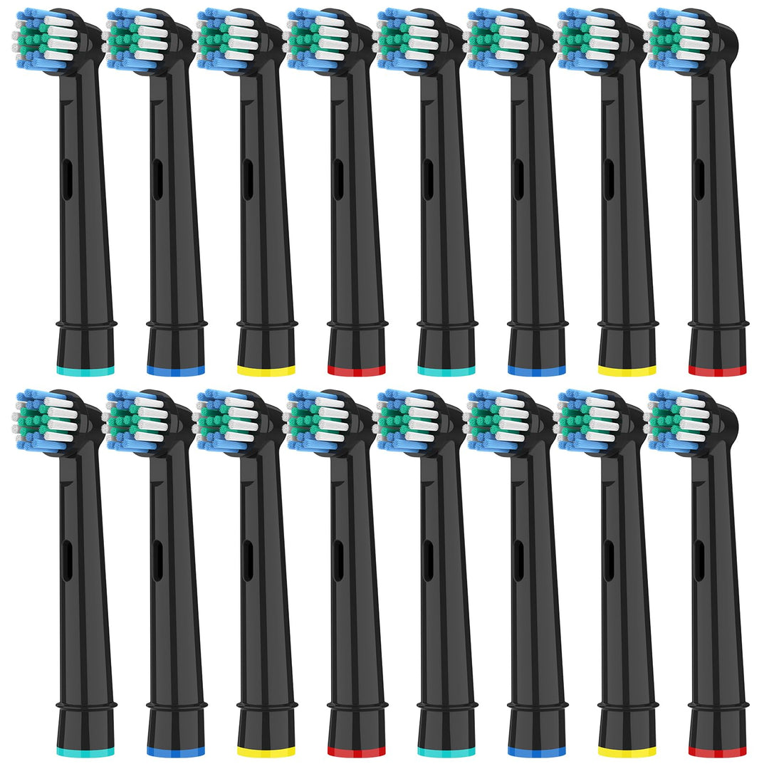 HSYTEK 16er Aufsteckbürsten Kompatibel mit OralB Zahnbürste Elektrische, Aufsätze für OralB Pro 3 35