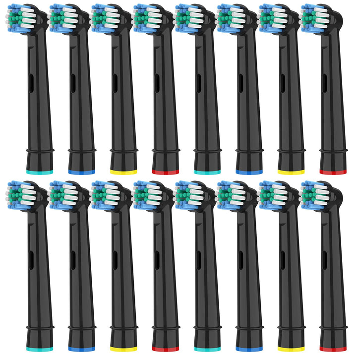 HSYTEK 16er Aufsteckbürsten Kompatibel mit OralB Zahnbürste Elektrische, Aufsätze für OralB Pro 3 35