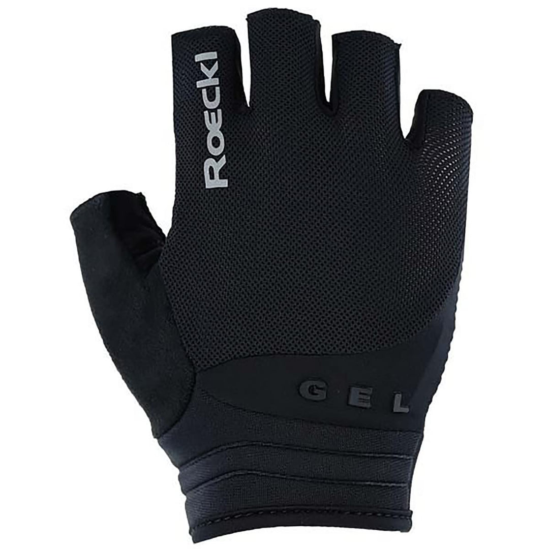 Roeckl Sports Fahrradhandschuh ITAMOS 2, High Performance Handschuh 9.5 Schwarz, 9.5 Schwarz