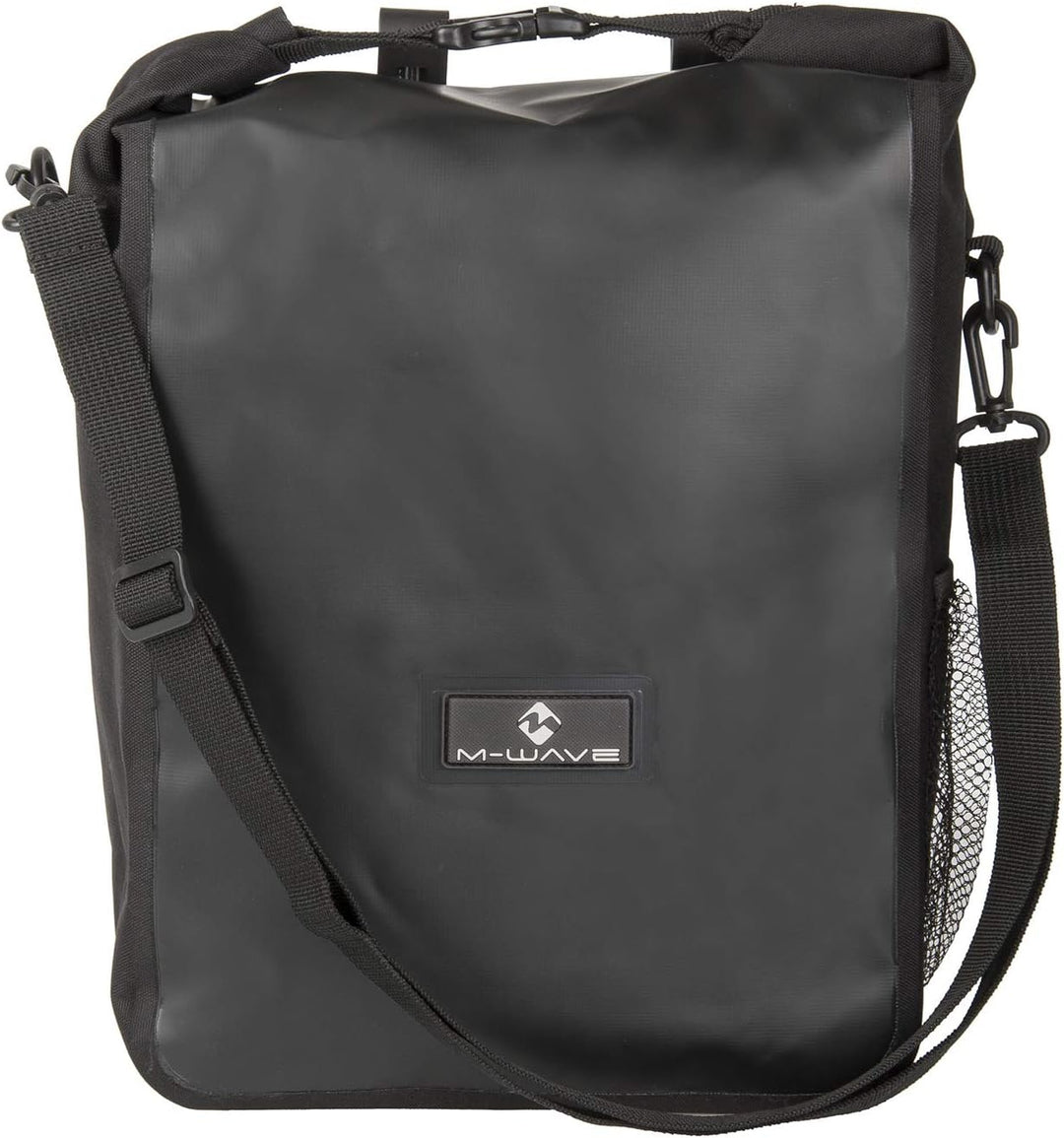 Fahrrad Gepäckträgertasche wasserdicht, 16 L, Clip-on-Halter, Schultergurt, Edmonton von M-Wave, Sch