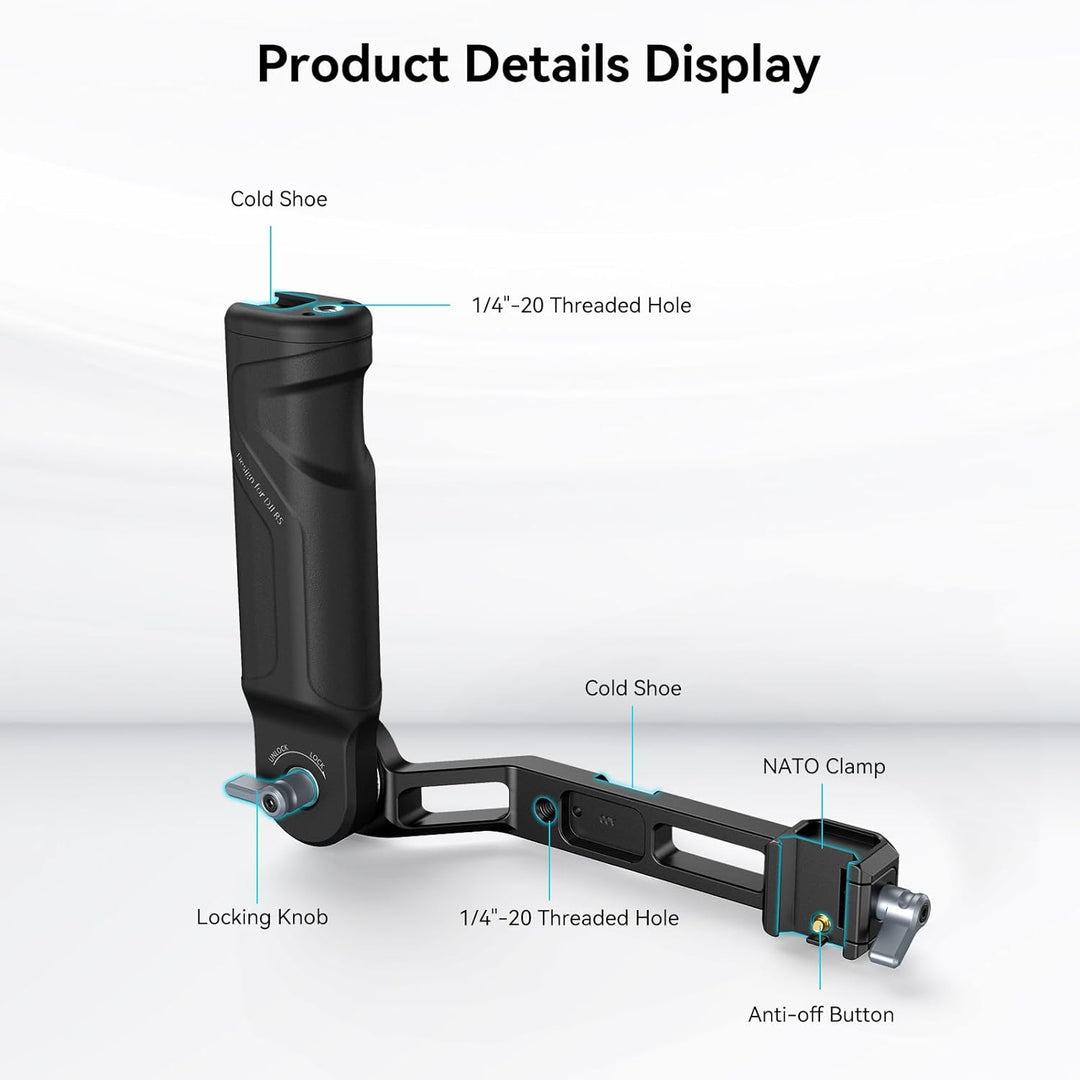 SmallRig RS 3 Mini Plastic Lightweight Sling Handgriff, NUR für DJI RS 3 Mini Gimbal, Verstellbarer