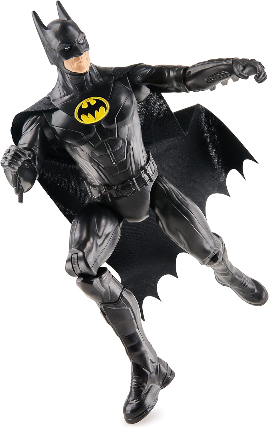 DC Comics - The Flash Batman Action-Figur, 30 cm, offizielle Figur zum Kinofilm, vollbeweglich für s
