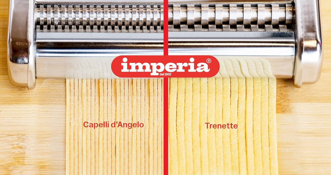 Imperia Duplex Classica. Zubehör für Nudelmaschinen. 100% Made in Italy. Küchenzubehör aus Stahl für