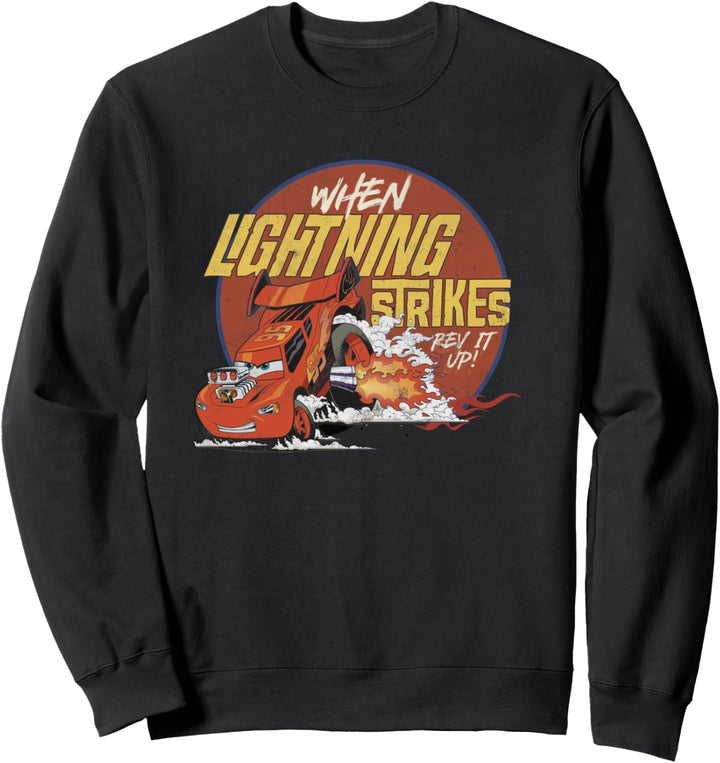 Disney and Pixar’s Cars Lightning McQueen Vintage Sweatshirt