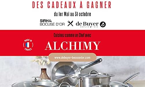 de Buyer- Gerade Sauteuse ALCHIMY - 24cm - 3602.24, Grau