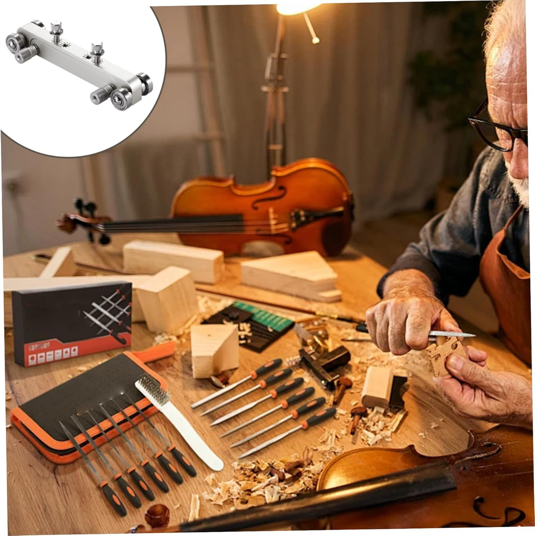 Guitar Tools Sattel- und Sattelschleifer, Luthier Tools, professionelles, verstellbares Gitarren-Rep