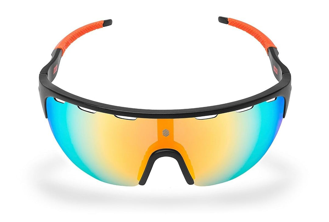 SIROKO Polarisierte K3 Fahrradbrille Herren und Damen Ultraleicht Antifog-Brillenglas, K3 California