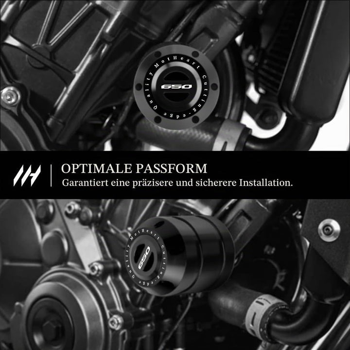 Motorrad Rahmenprotektoren für CB 650R 2019-2025 Sturzpads Sturzschutz Kipp-Schutz cb650r Zubehör (S