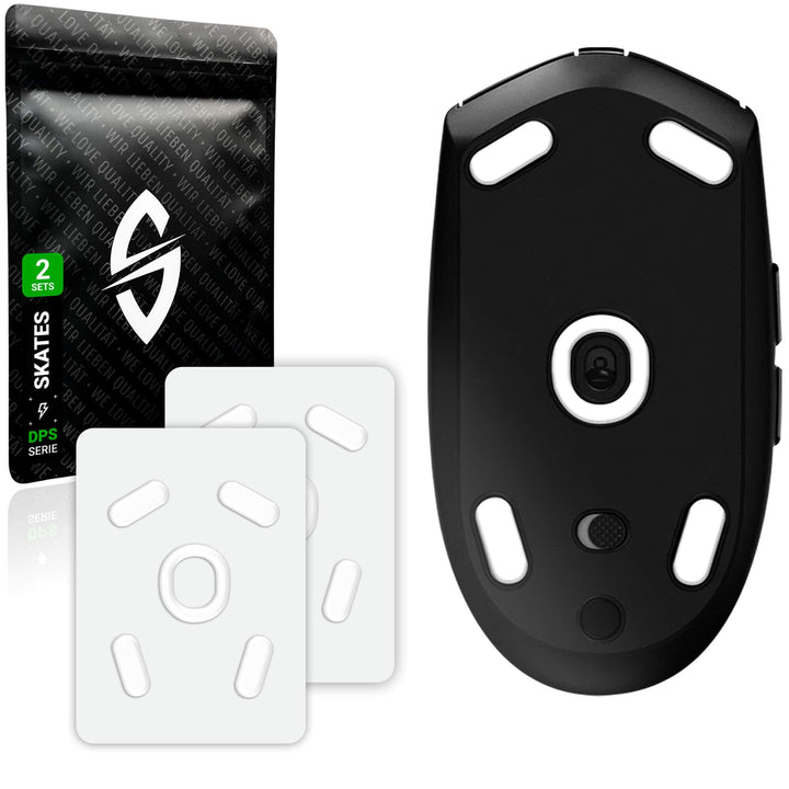 SensoryBoost DPS Glides (2er Set) kompatibel mit Logitech G305, G304 - Ultra Schnell, Abgerundet, La