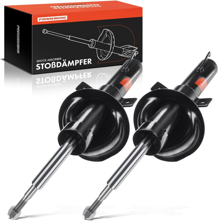 Frankberg 2x Stossdämpfer Gasdruck Vorderachse Kompatibel mit Fiesta IV JA JB 1995-2002 Fiesta Kaste