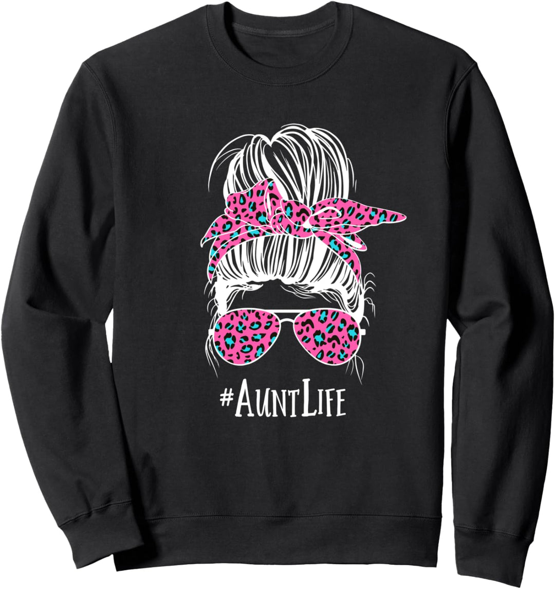 Tante Unordentlicher Dutt Sweatshirt