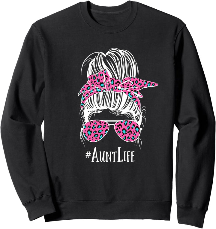 Tante Unordentlicher Dutt Sweatshirt