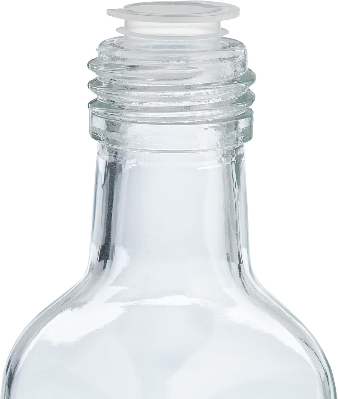 Relaxdays kleine Flaschen, 24er Set, 100 ml, Glasflaschen zum Befüllen, Schraubverschluss &amp; Korken,