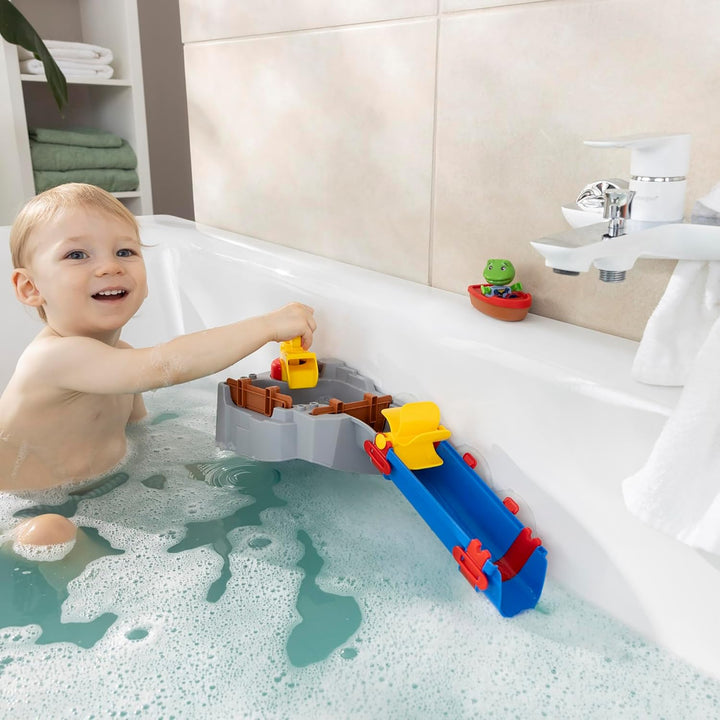 AquaPlay Sploshy Mountain Badewannenspielzeug - Wasserspielzeug für Kinder ab 1,5 Jahre - Spielzeug-