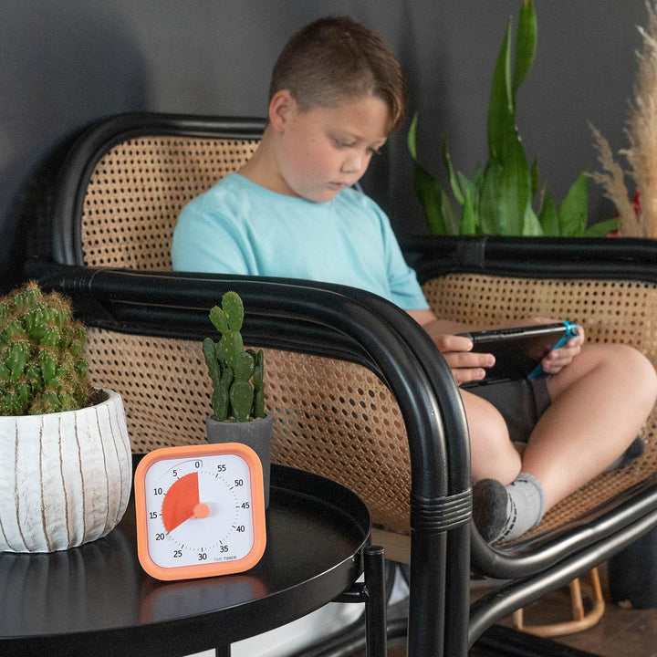Time Timer Home MOD - 60 Minuten Visueller Timer Home Edition für Kinder – Homeschooling, Timer für