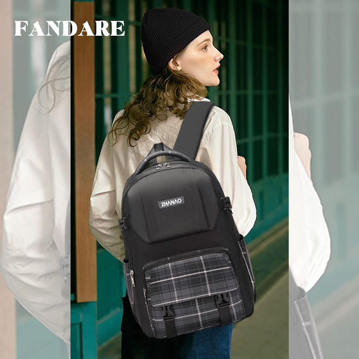 FANDARE Ultraleicht Rucksack Schulranzen Schultaschen Schulrucksack Damen Herren Schultasche für Jug