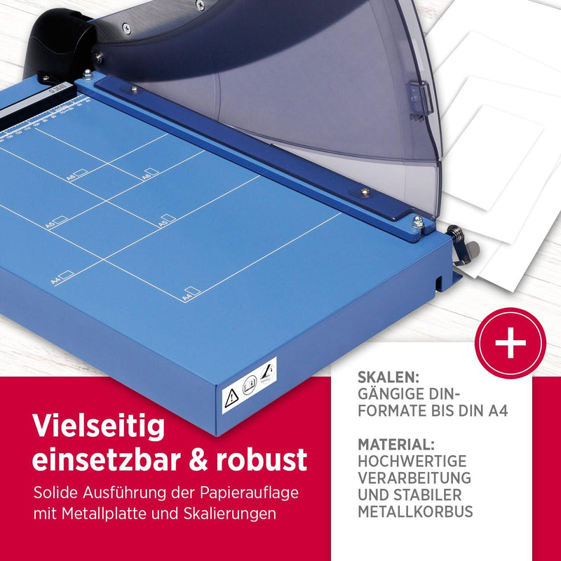 Olympia G 3640 Profi Hebelschneider (DIN A4, 40 Blatt, Schnittschutz, Hochwertige Schneidemaschine a