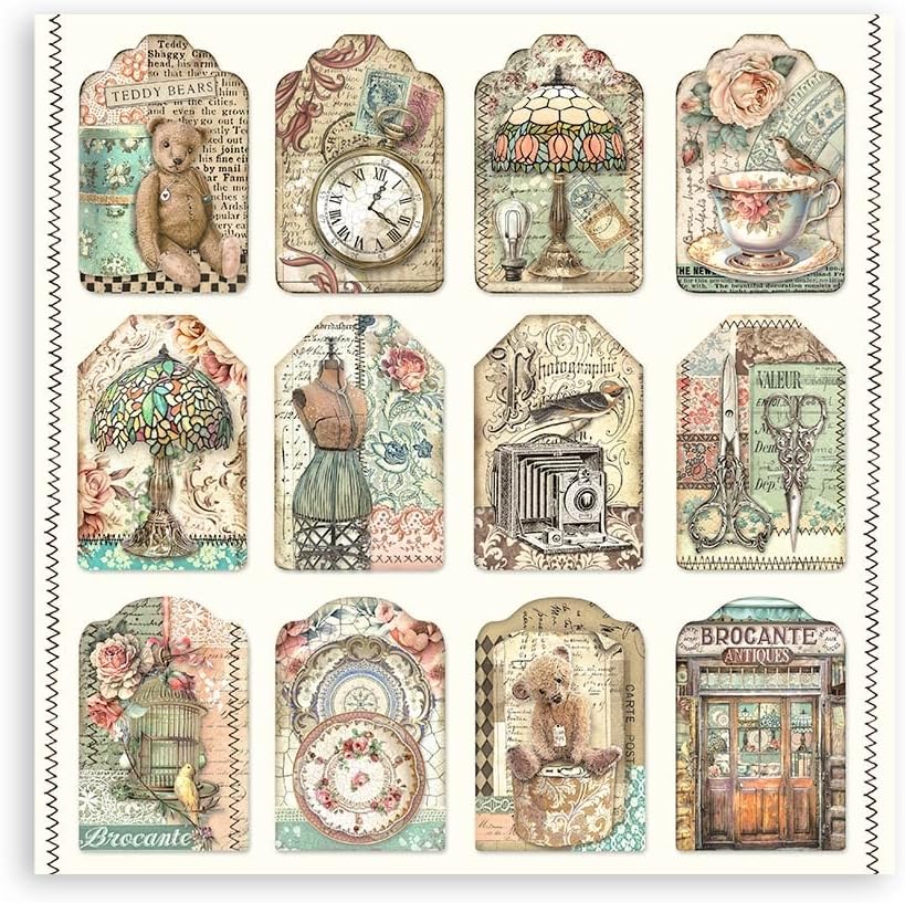 Stamperia - Scrapbook Paper Pad for Scrapbooking, Albums, Card Making, Bullet Journalling and More,