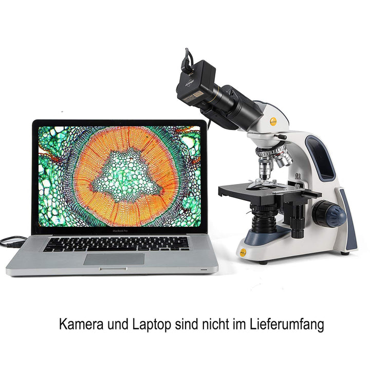 SWIFT SW380B 40X-2000X-Vergrösserung Siedentopf Binokular Lab-Mikroskop für Forschungszwecke mit Wei