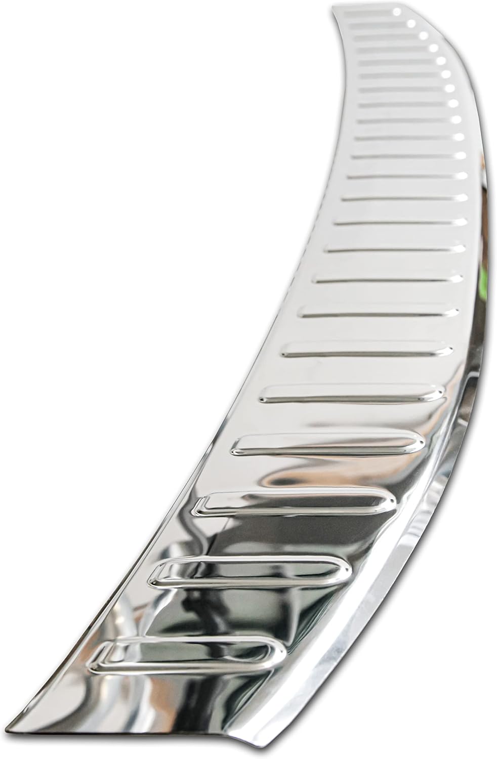 Ladekantenschutz Edelstahl CHROM kompatibel für VOLVO V90 + V90 Cross Country | BJ ab 2016 | premium