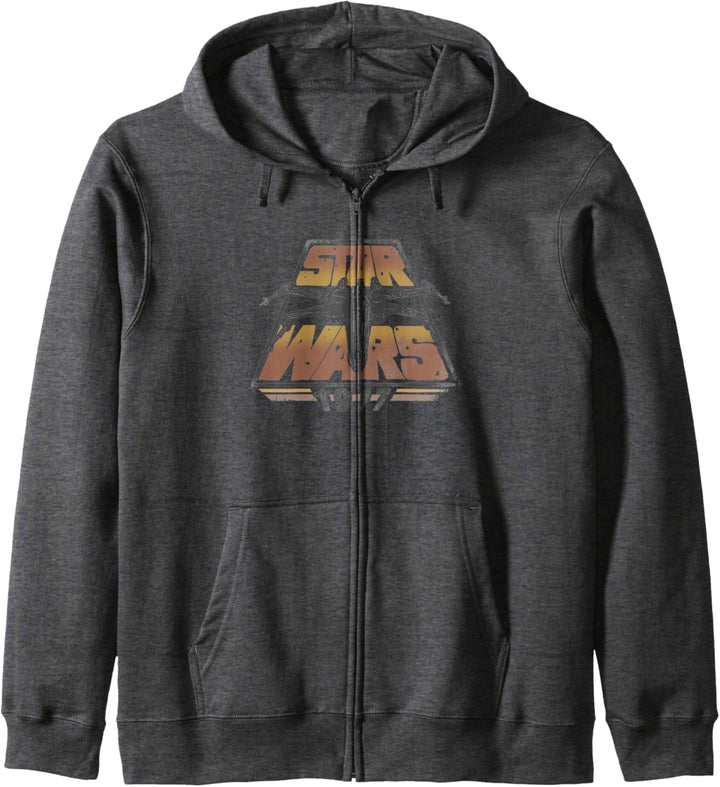 Star Wars X-Wing 1977 Vintage Retro Kapuzenjacke