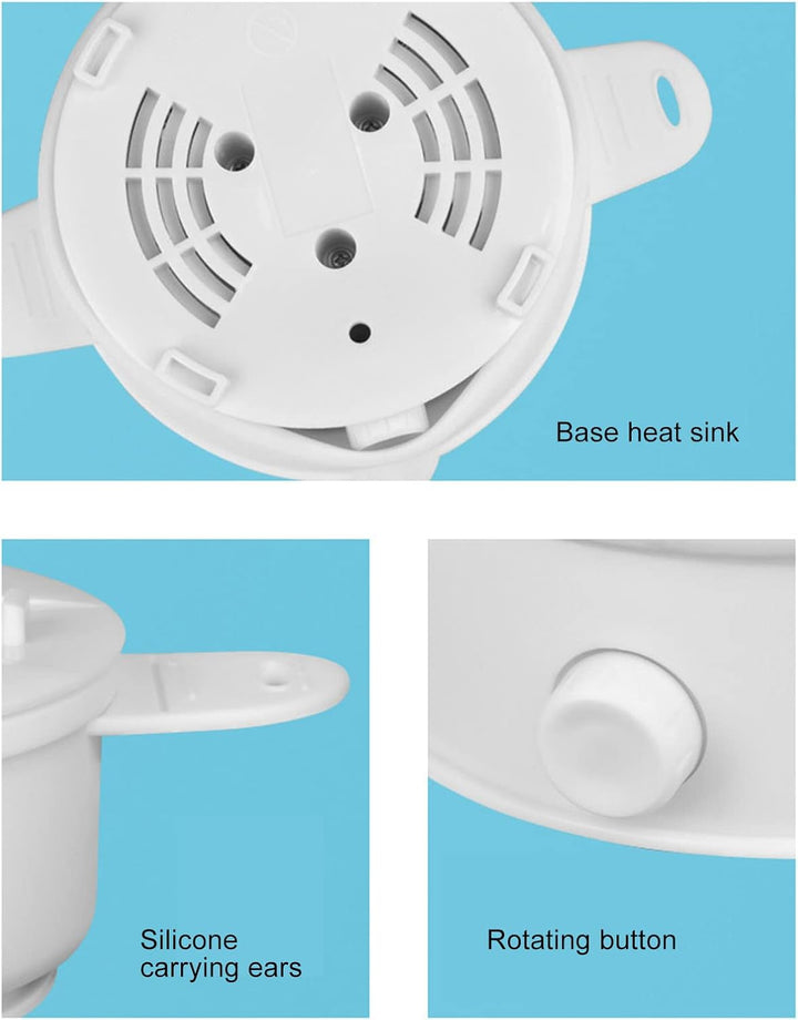 Elektrischer Hot Pot-Kocher,multifunktionaler tragbarer Hot Pot-Kocher,gleichmässige Heizung,1,2 l,z