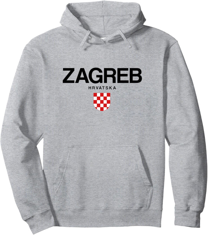 Zagreb Hrvatska Kroatien Pullover Hoodie