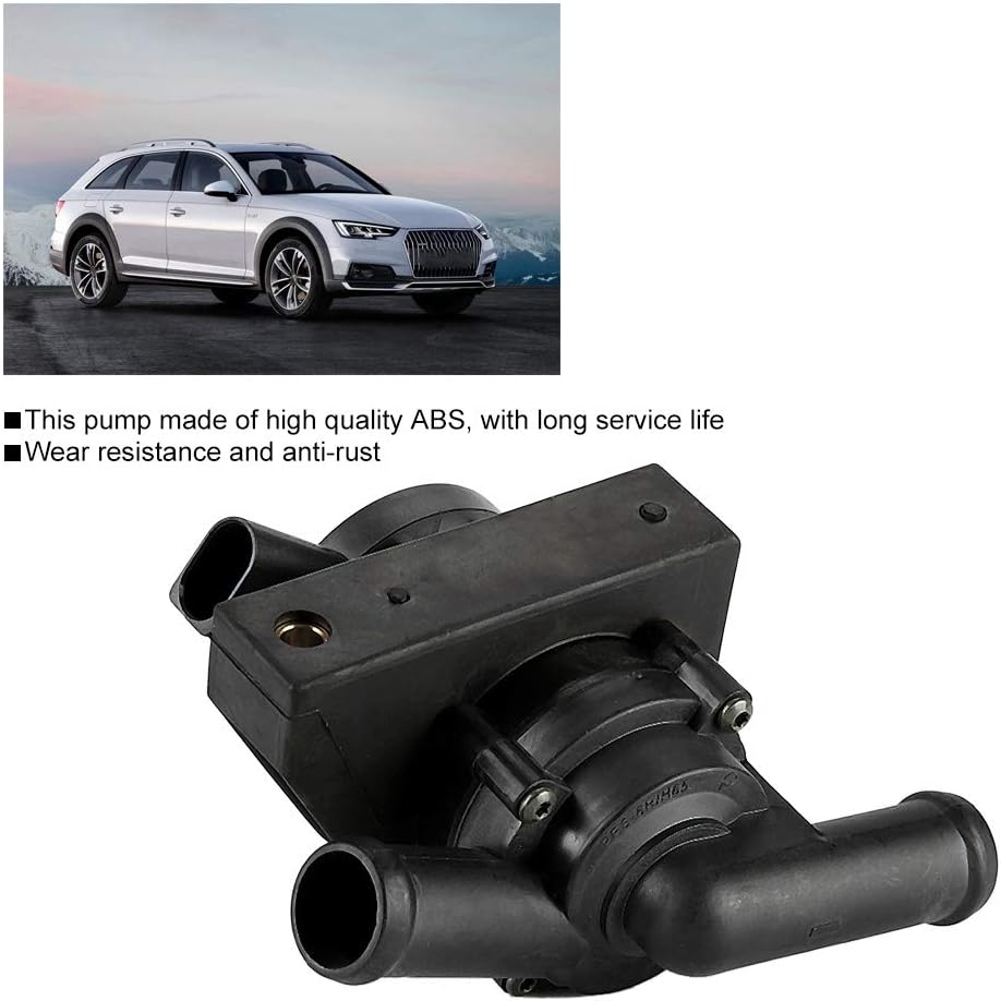 Suuonee Wasserpumpe, 078121601B Kfz-Zusatzwasserpumpe für A4 A6 98-04