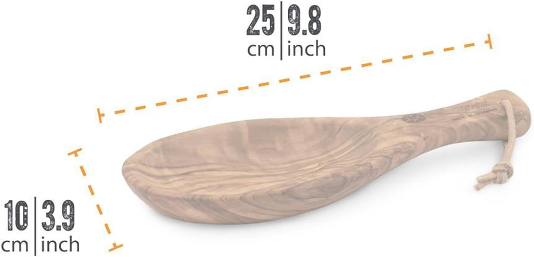 Petromax Griffschale 25 cm - Handgefertigte Schale aus Olivenholz | Robustes Bushcraft-Geschirr mit
