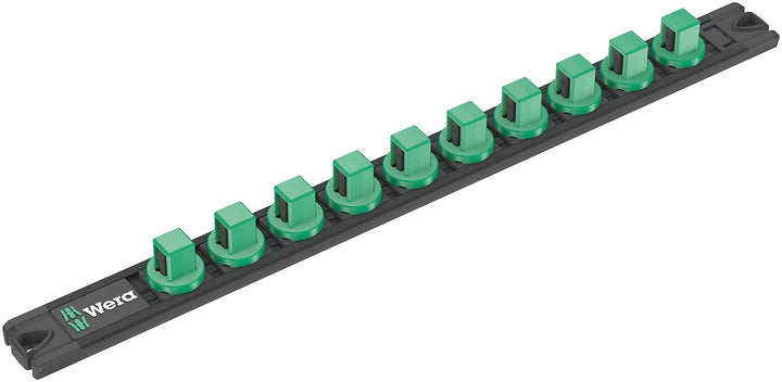 Wera 05136422001 9602 Nuss-Magnetleiste, 1/2", unbestückt, 30.0 x 370.0 mm, 1/2"