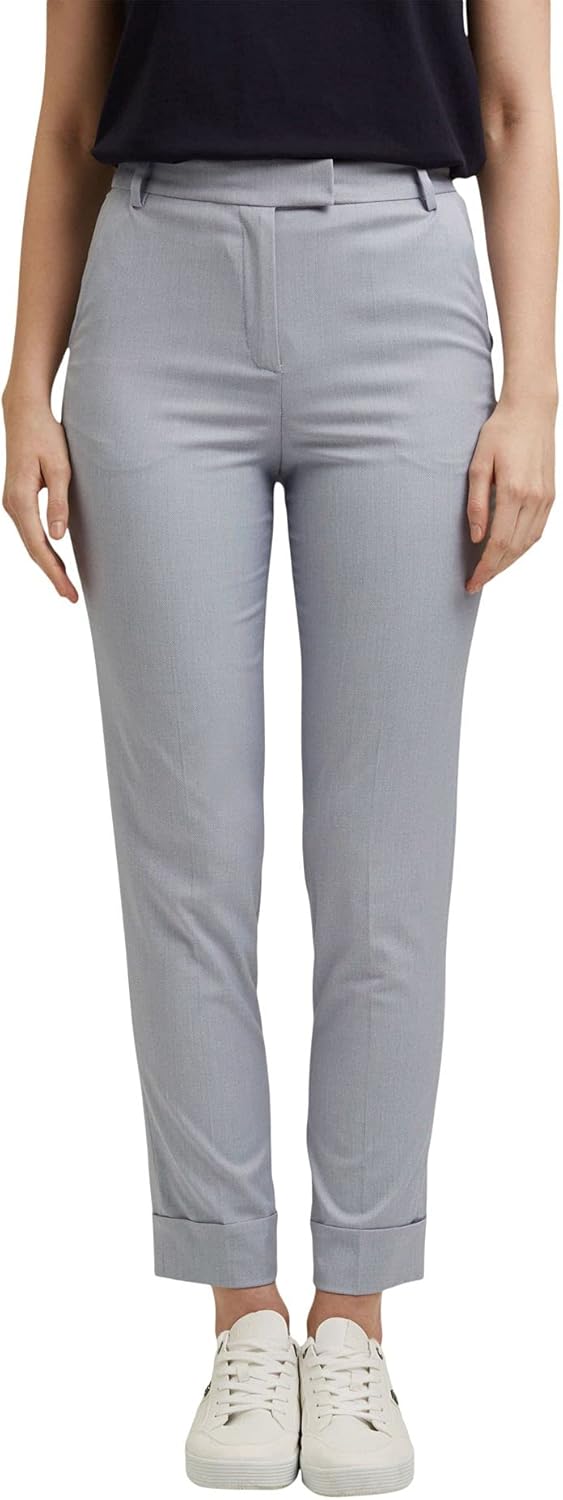 ESPRIT Damen Hose 34 440/Light Blue, 34 440/Light Blue