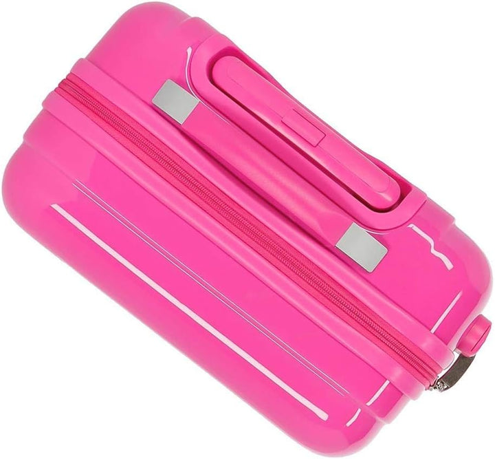 Reebok Maveryck Kabinenkoffer Pink 38 x 55 x 20 cm starres ABS-Seitenkombinationsschloss 34 l 2,86 k