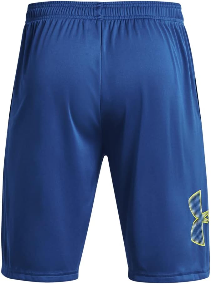 Under Armour Herren Tech Graphic Shorts Blue Mirage XS, Blue Mirage XS