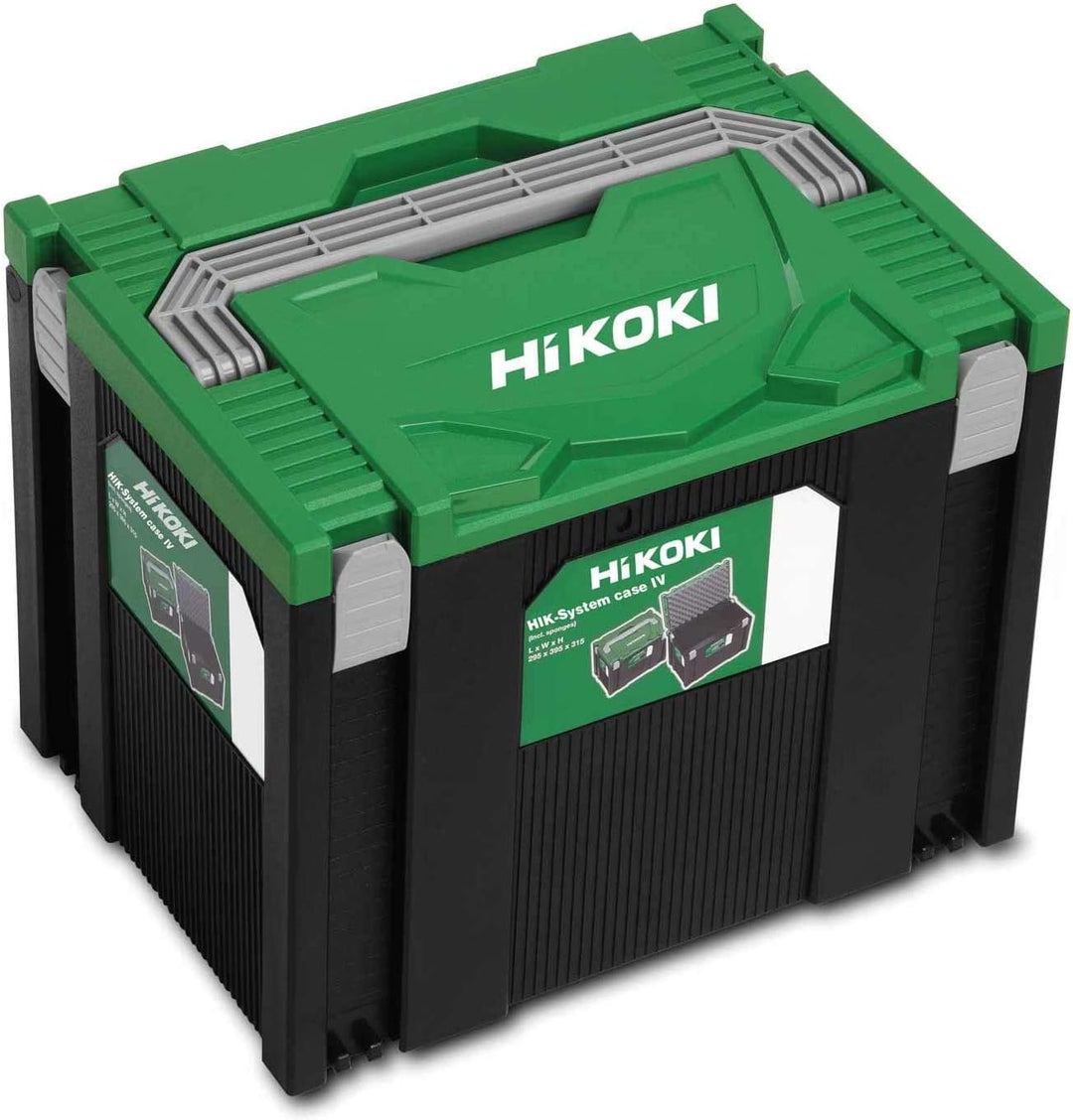 Hikoki 402541 Transportkoffer HSC 295x395x315 mm, Kunststoff, Grün Schwarz, 295x395x315