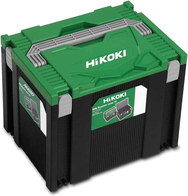 Hikoki 402541 Transportkoffer HSC 295x395x315 mm, Kunststoff, Grün Schwarz, 295x395x315