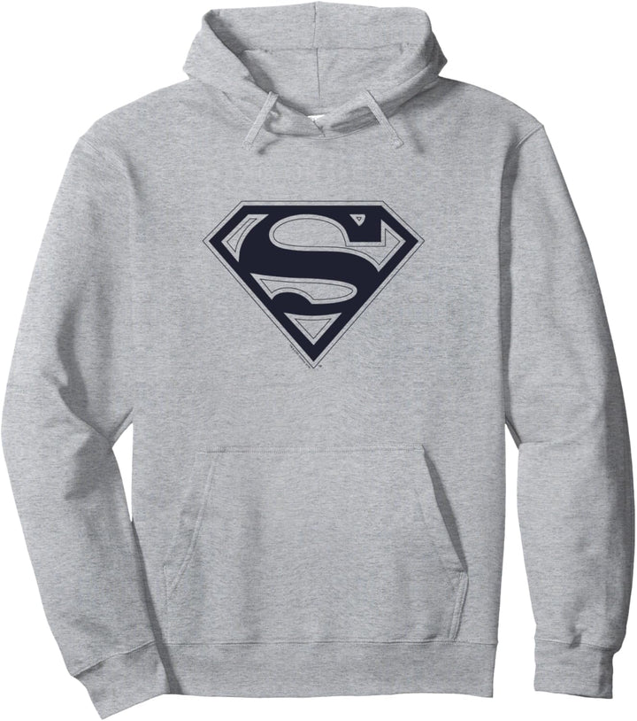 Superman Blue & Navy Shield Pullover Hoodie