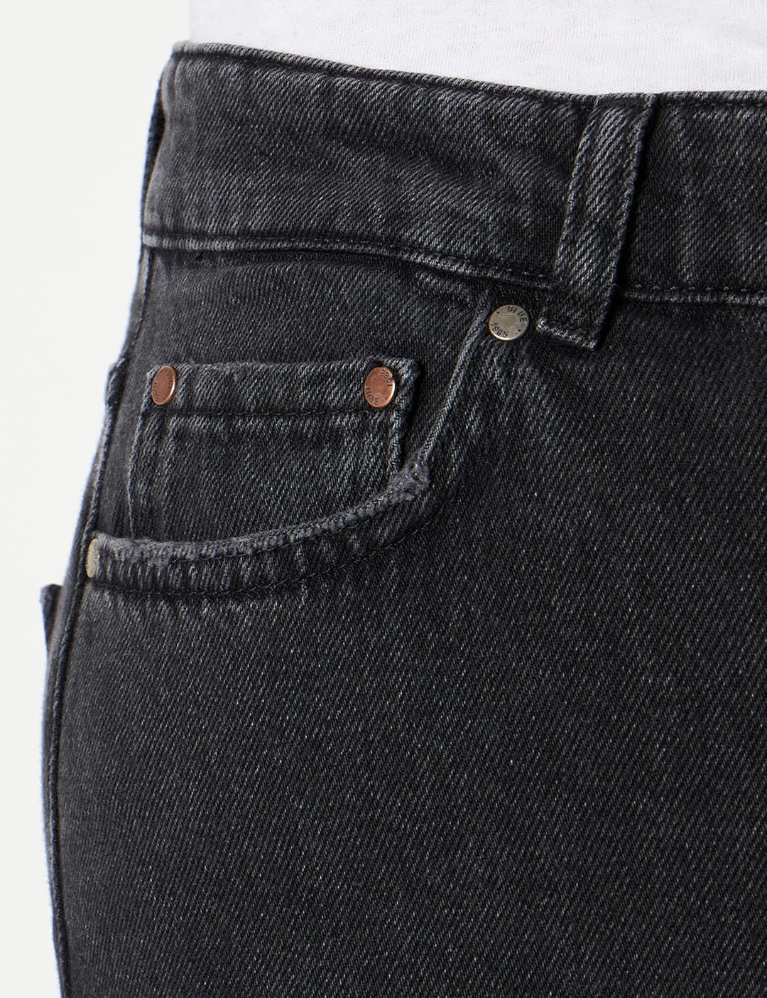 United Colors of Benetton Damen Hose 28 Schwarzer Denim 801, 28 Schwarzer Denim 801