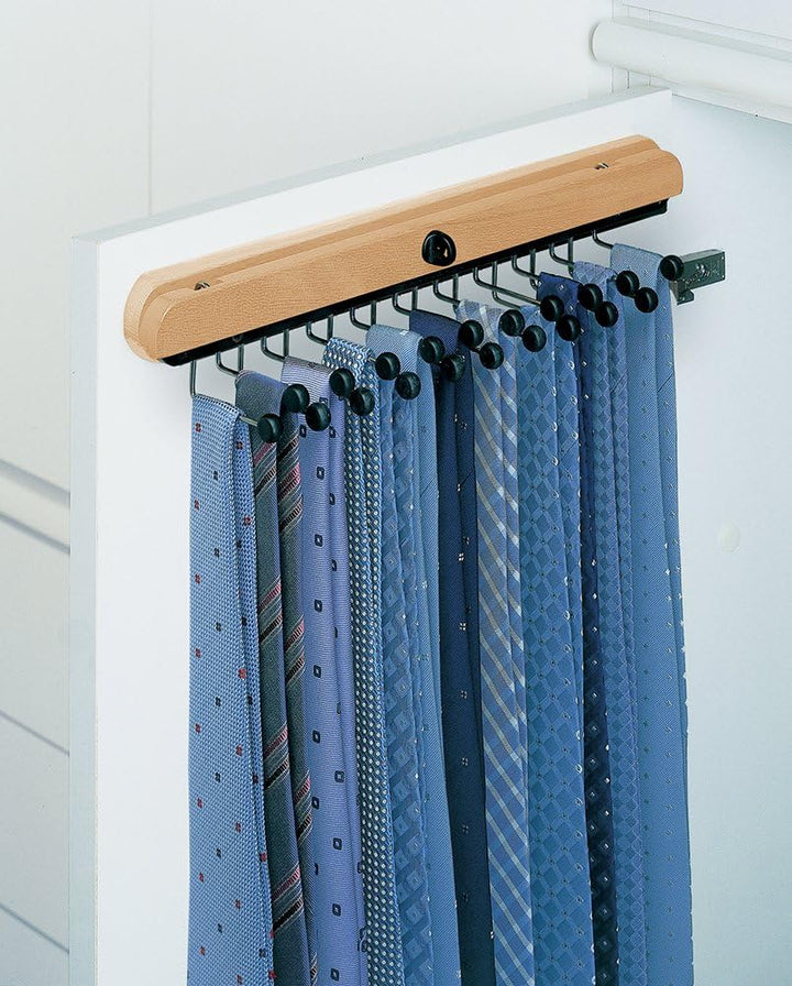 Foppapedretti 9900326000 Tie Rack Portacravatte Dandy Natur, Natur