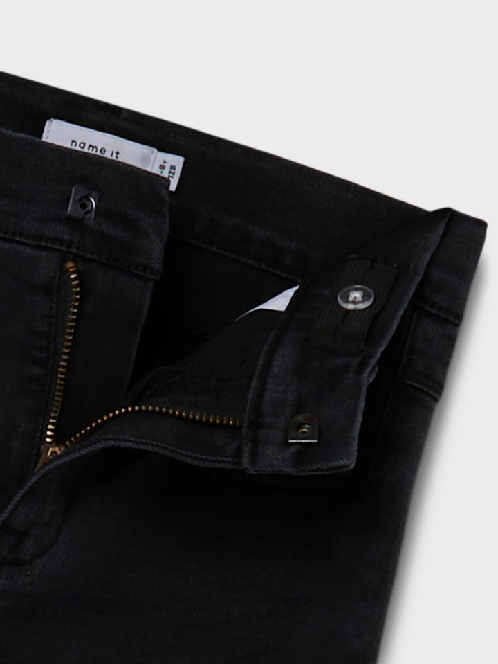 NAME IT Mädchen Jeanshose 134 Black Denim, 134 Black Denim