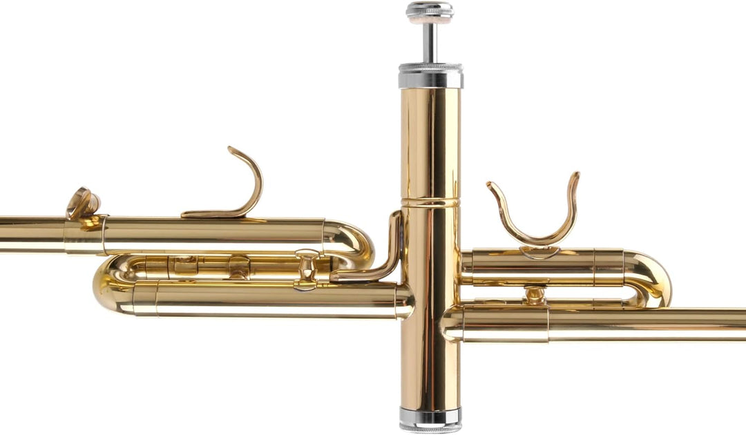 Classic Cantabile AT-1871 Aida-Trompete (Fanfare Instrument, mit Mundstück und Koffer) gold