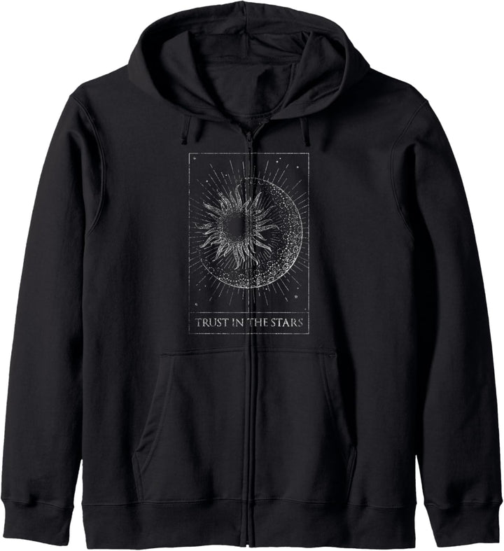 Trendy Trust In The Stars Kapuzenjacke