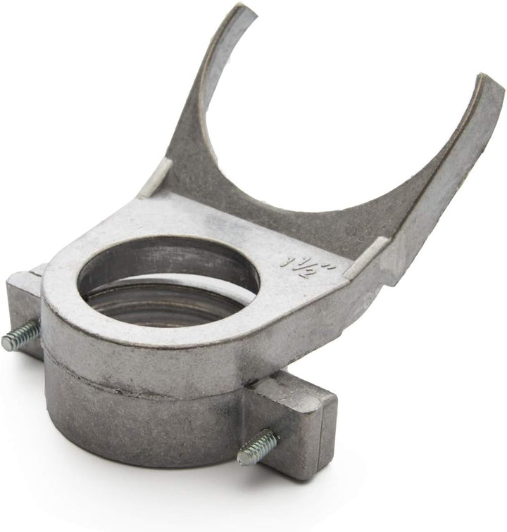 PremiumX Mastkappe mit Kabeldurchführung Aluminium für SAT Dachsparrenhalter Wandhalter Mast Durchme