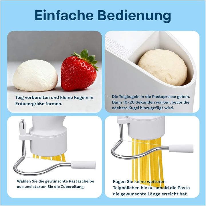 Pasta Press Aufsatz für KitchenAid Küchenmaschinen von MMOBIEL – 7-in-1 Pasta Maker mit Austauschbar