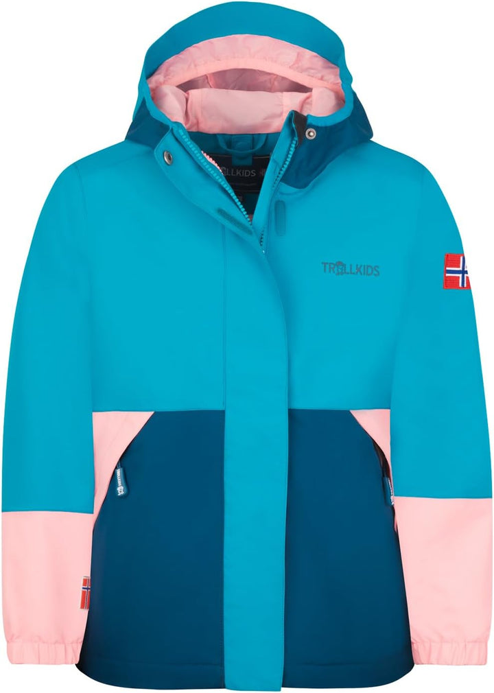 Trollkids Kids Kjerak 3in1 Jacket Harbor Blue 92, Harbor Blue 92