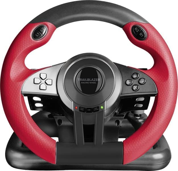 Speedlink TRAILBLAZER Racing Wheel – Gaming Lenkrad für PC, PS4, PS3, Xbox One, Xbox Series, Switch,