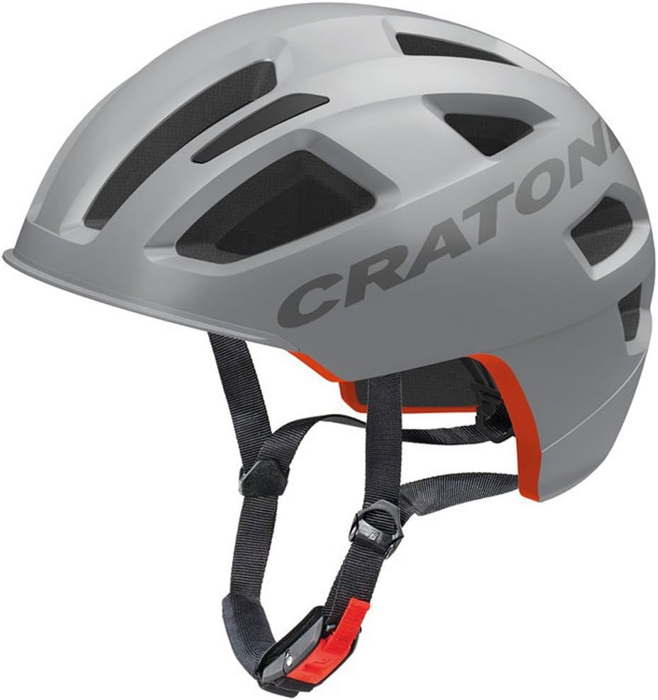 Cratoni Unisex – Erwachsene C-Pure (City) Fahrradhelm, Grau, Einheitsgrösse